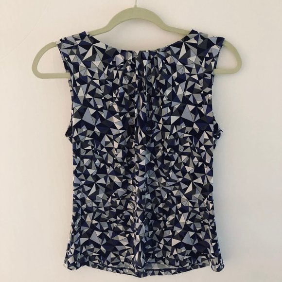 Calvin Klein Multi Color Sleeveless Top Petite S New - Picture 2 of 11